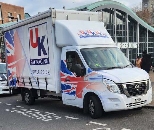 42 UK number plate – UK Packaging