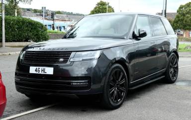 UK Number Plate 46 HL on a 2026 Grey Land Rover Range Rover Edition Phev Auto