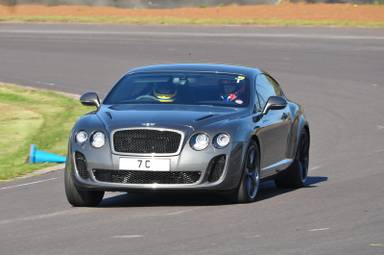 UK Number Plate 7 C on a 2010 Black Bentley Continental