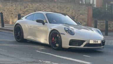 UK Number Plate 719 K on a 2023 Grey Porsche 911 Carrera 4 Gts S-A