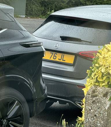 UK Number Plate 76 JL on a 2023 Grey Mercedes-Benz A 180 Amg Line Premium+ Mhev A