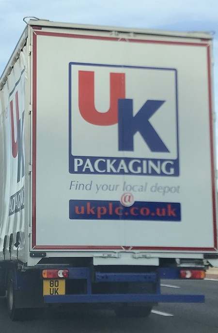 80 UK number plate – UK Packaging