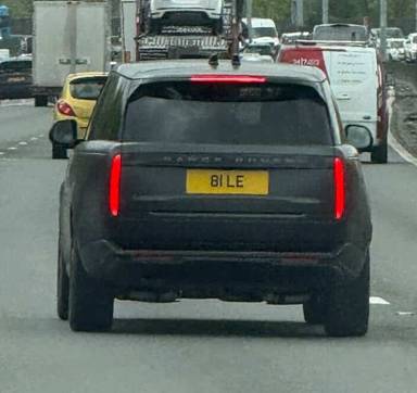 UK Number Plate 81 LE on a 2026 Grey Land Rover Range Rover Edition D Mhev A