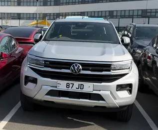 UK Number Plate 87 JD on a 2023 Grey Volkswagen Amarok Style V6 Tdi 4motion A