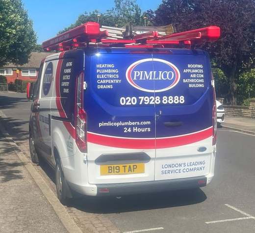 B19 TAP number plate – Pimlico Plumbers