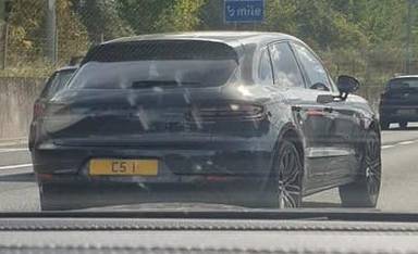 UK Number Plate C 51 on a 2018 Grey Porsche Macan