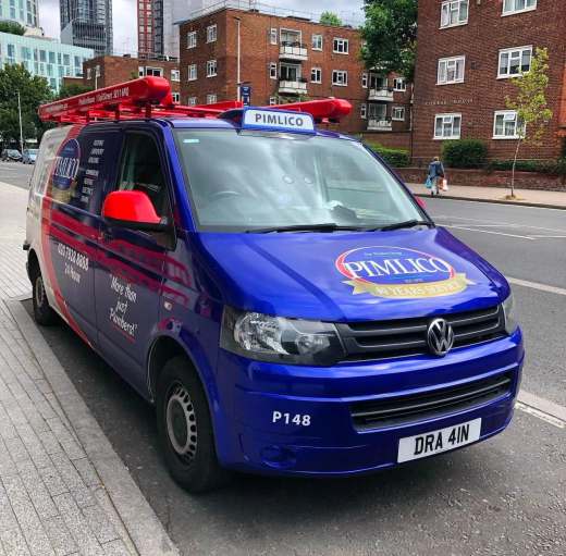 DRA 41N number plate – Pimlico Plumbers
