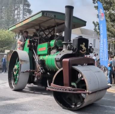 UK Number Plate E 5336 on a 1921 Not Stated Aveling & Porter 8a 101