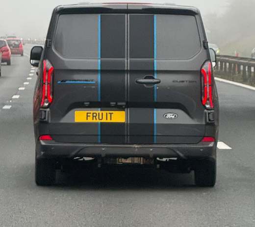 FRU 1T number plate – K.D. Davis & Sons