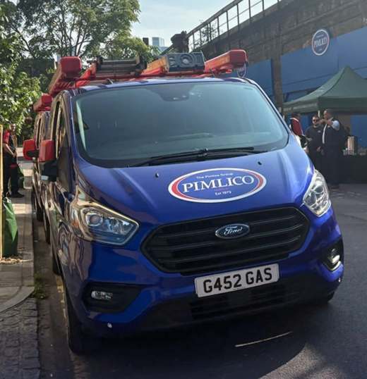 G452 GAS number plate – Pimlico Plumbers