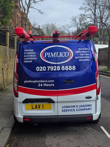 UK Number Plate LAV 1 on a 2022 White Ford Transit Custom 280 Trend Eblue