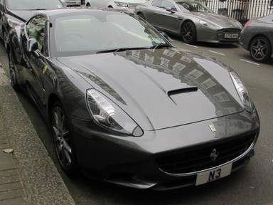 UK Number Plate N 3