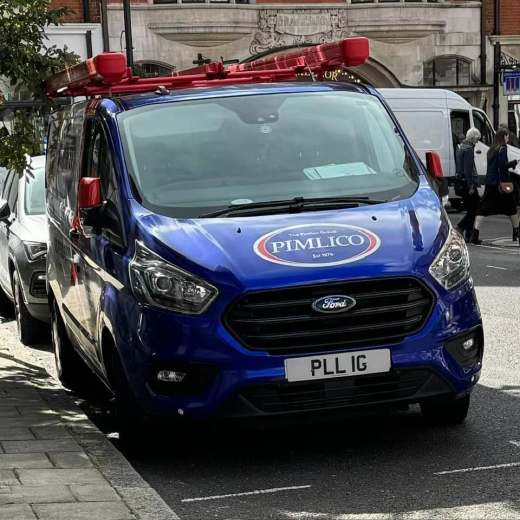 PLL 1G number plate – Pimlico Plumbers