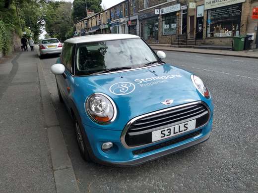 S3 LLS number plate – Stoneacre Properties