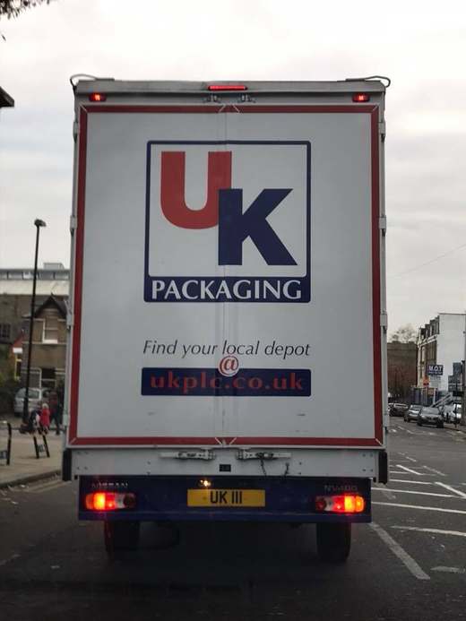 UK 111 number plate – UK Packaging