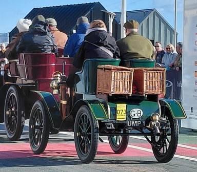 UK Number Plate UMP 1 on a 1901 Green Gladiator Type 3