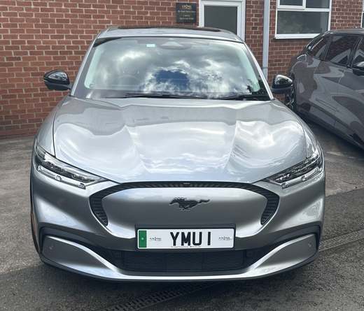 YMU 1 number plate – A.W. Lymn